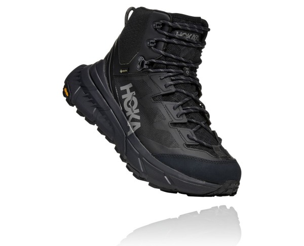 Hoka One One TenNine Hike GORE-TEX Mens UK - Black / Grey Hiking Boots - WDHGK0436